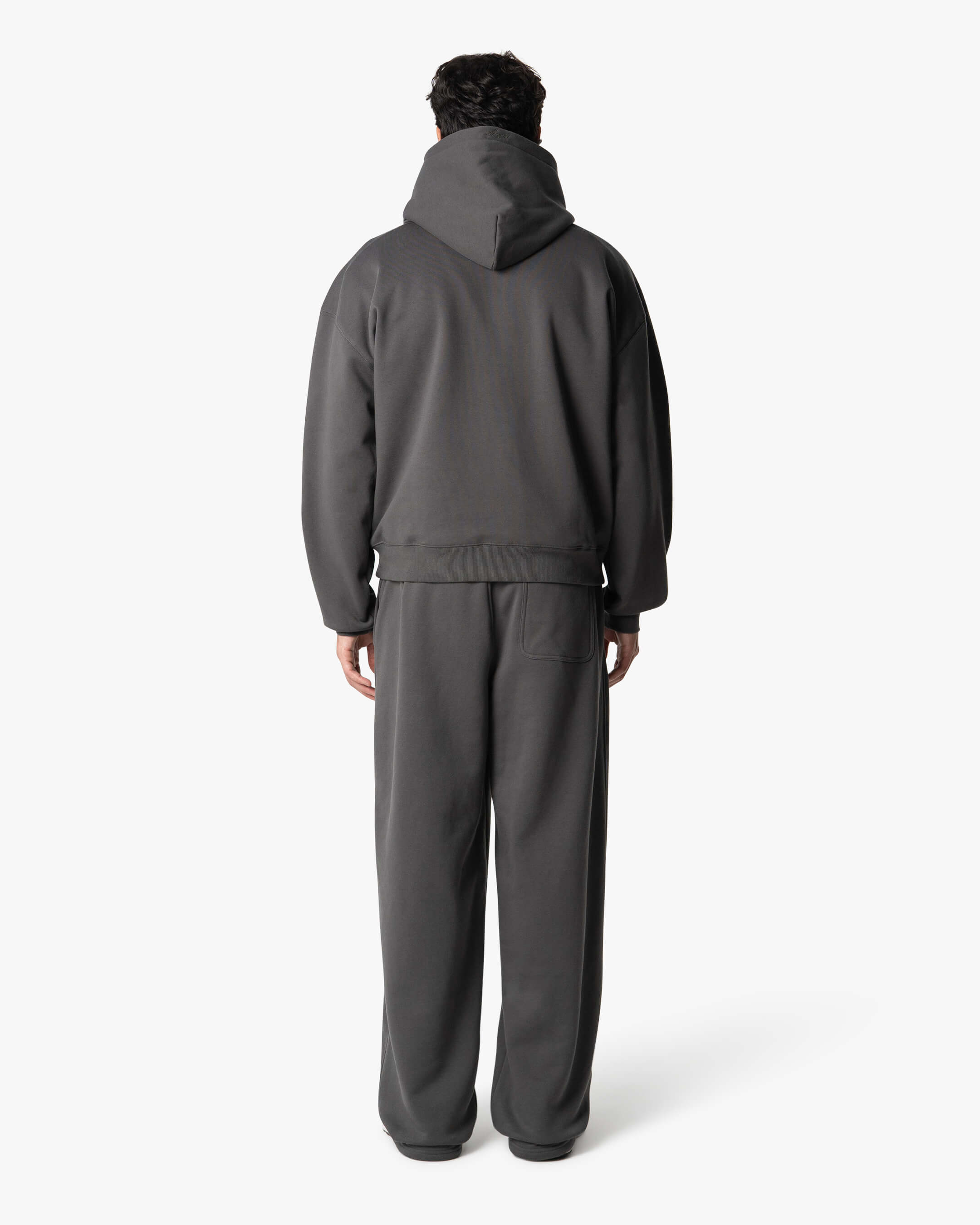 Oversized Blank Hoodie | Grey