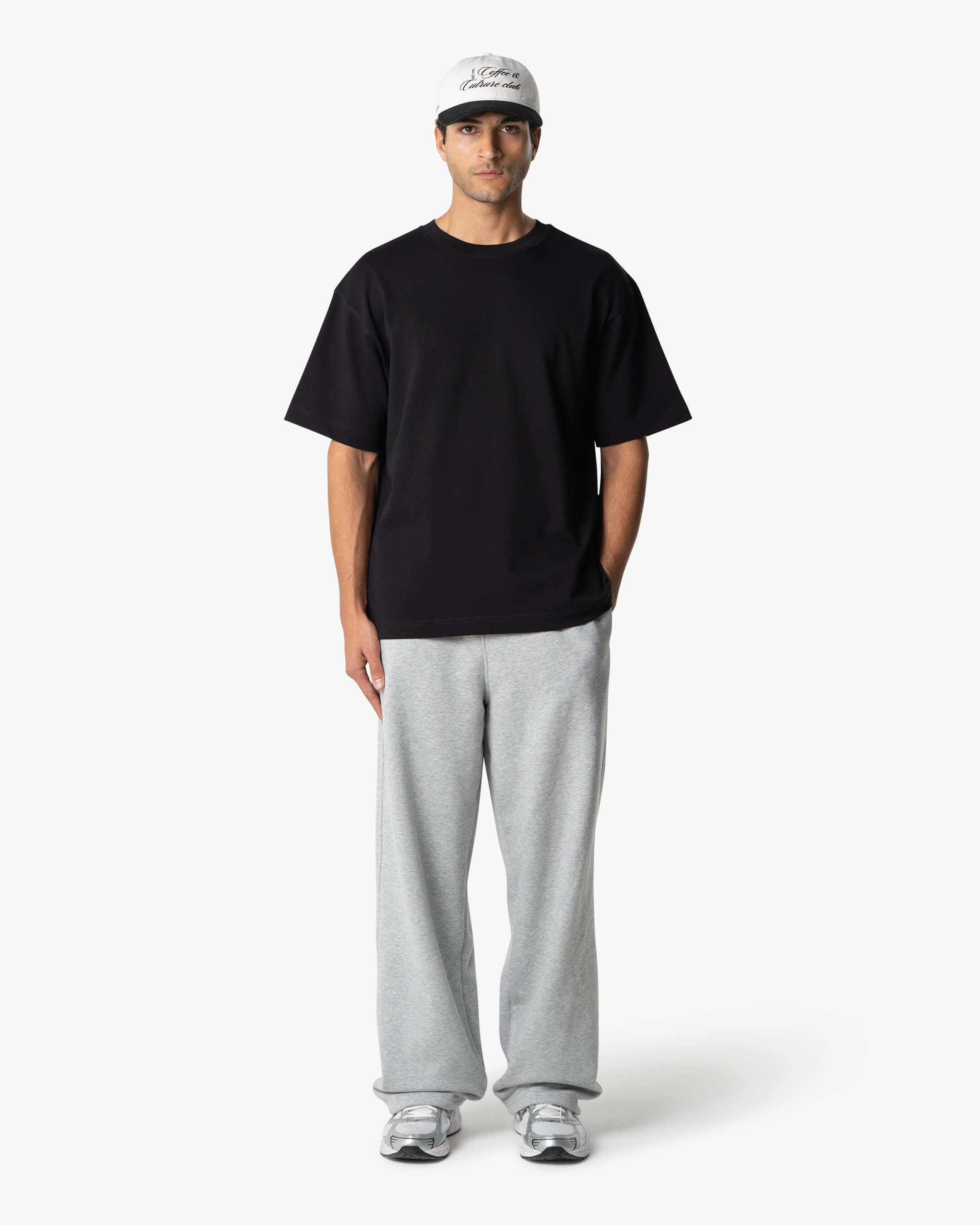 Oversized Blank T-Shirt | Black