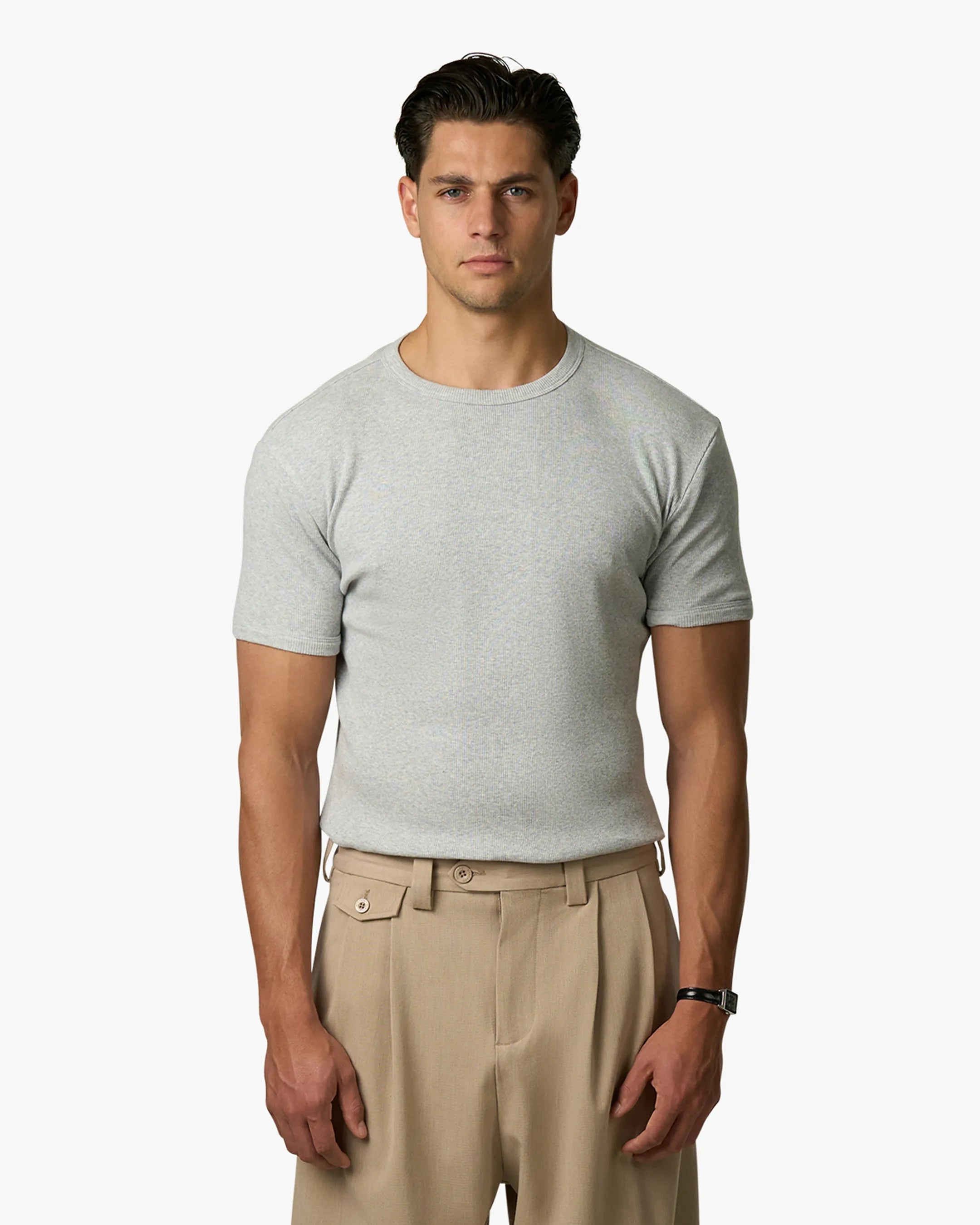 Ribbed T-shirt