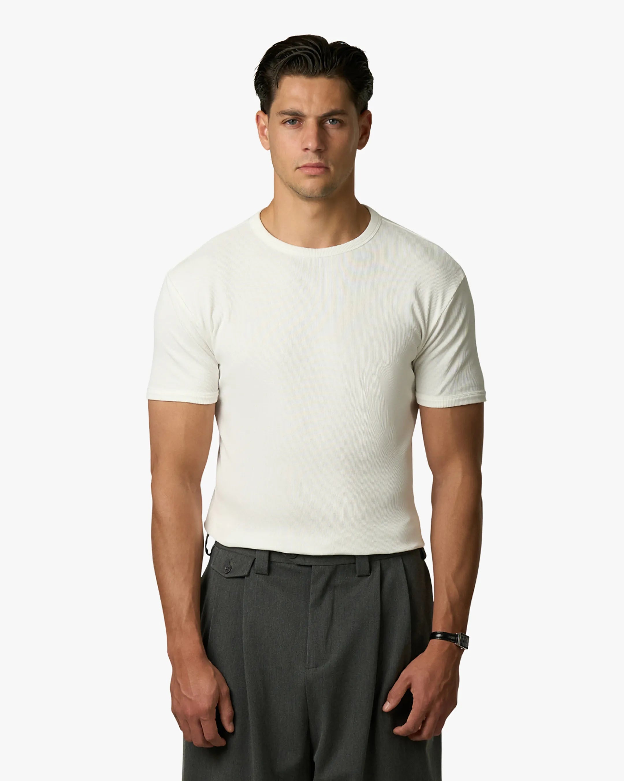 Ribbed T-shirt