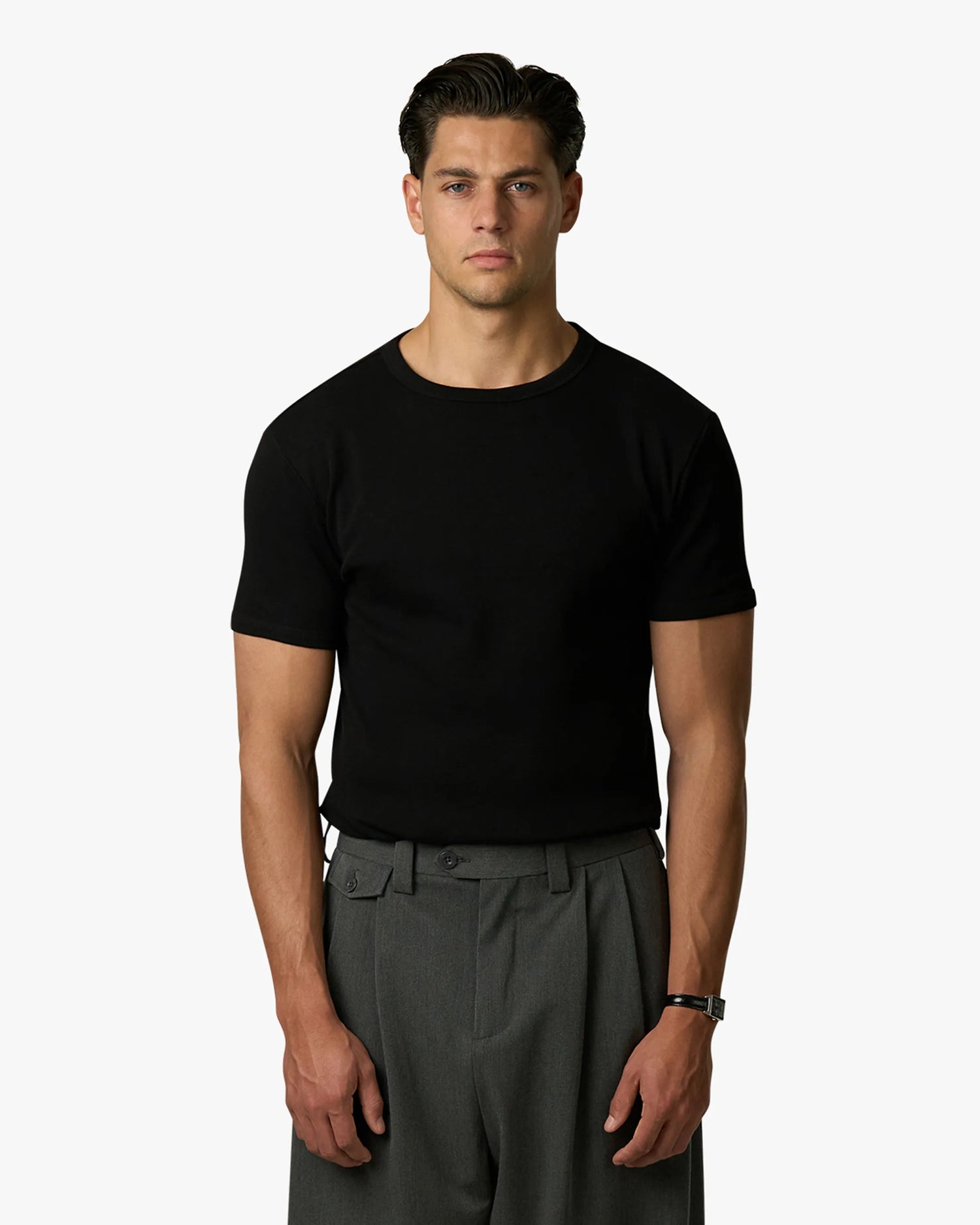 Ribbed T-shirt