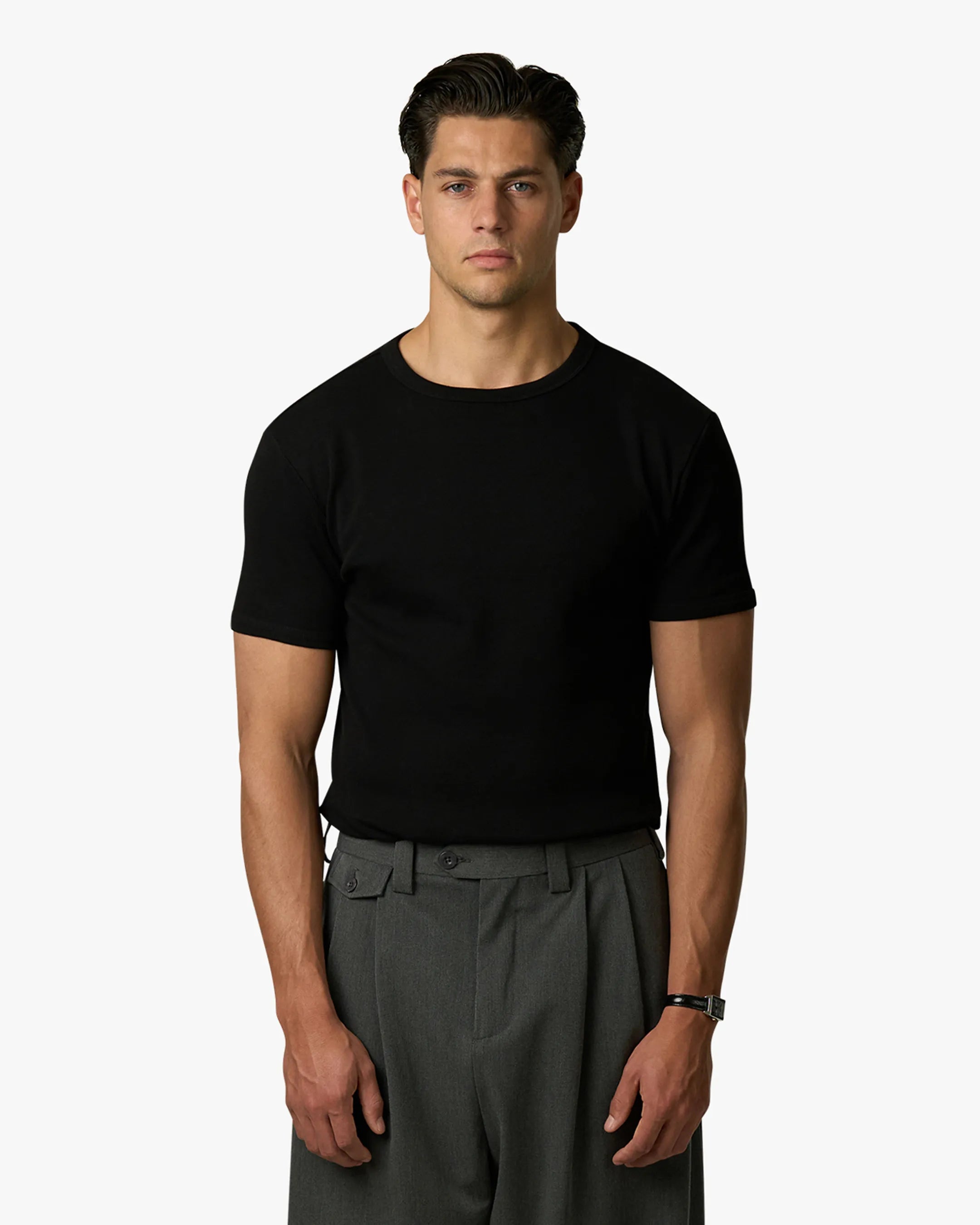 Ribbed T-shirt