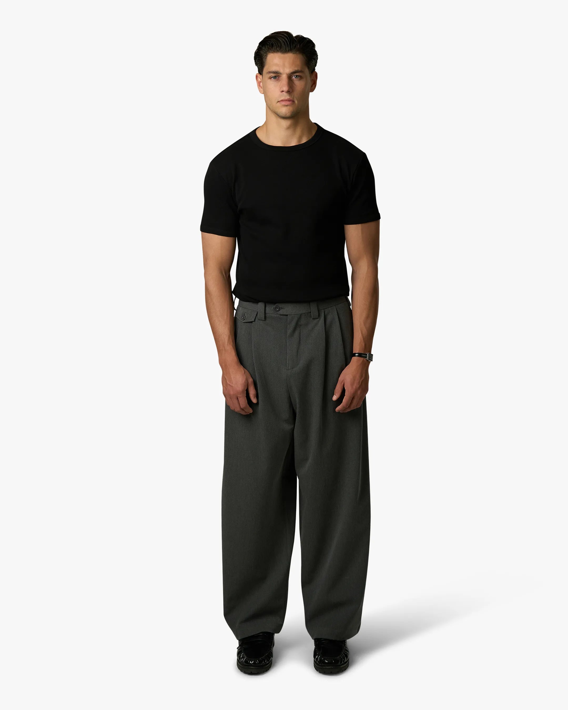Ribbed T-shirt