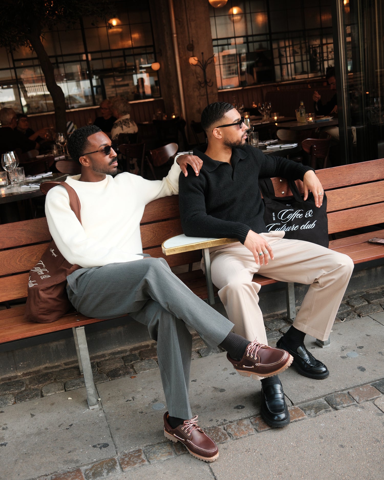 Regatta Regular Brushed Polo Sweater | Black