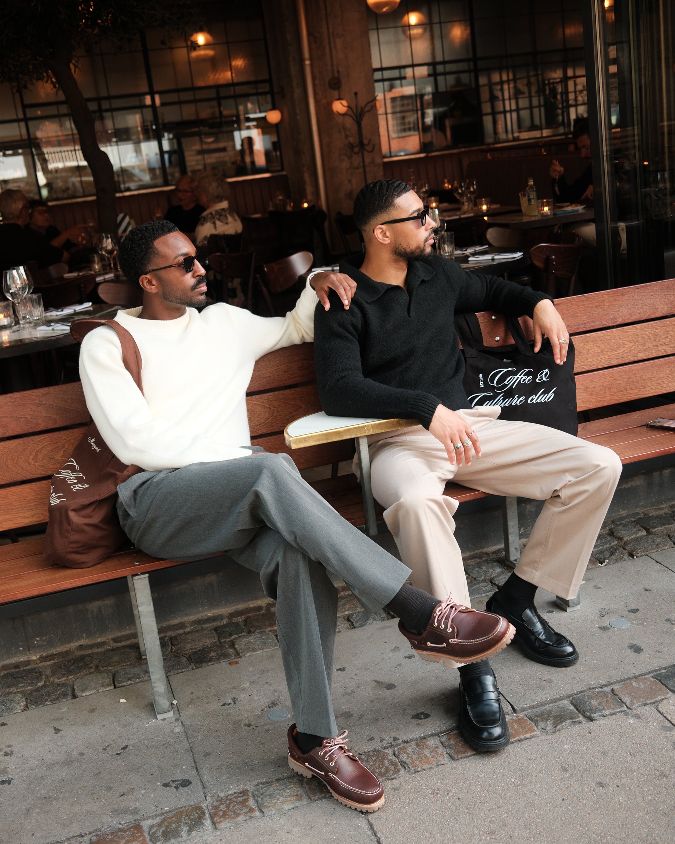 Regatta Regular Brushed Polo Sweater | Black