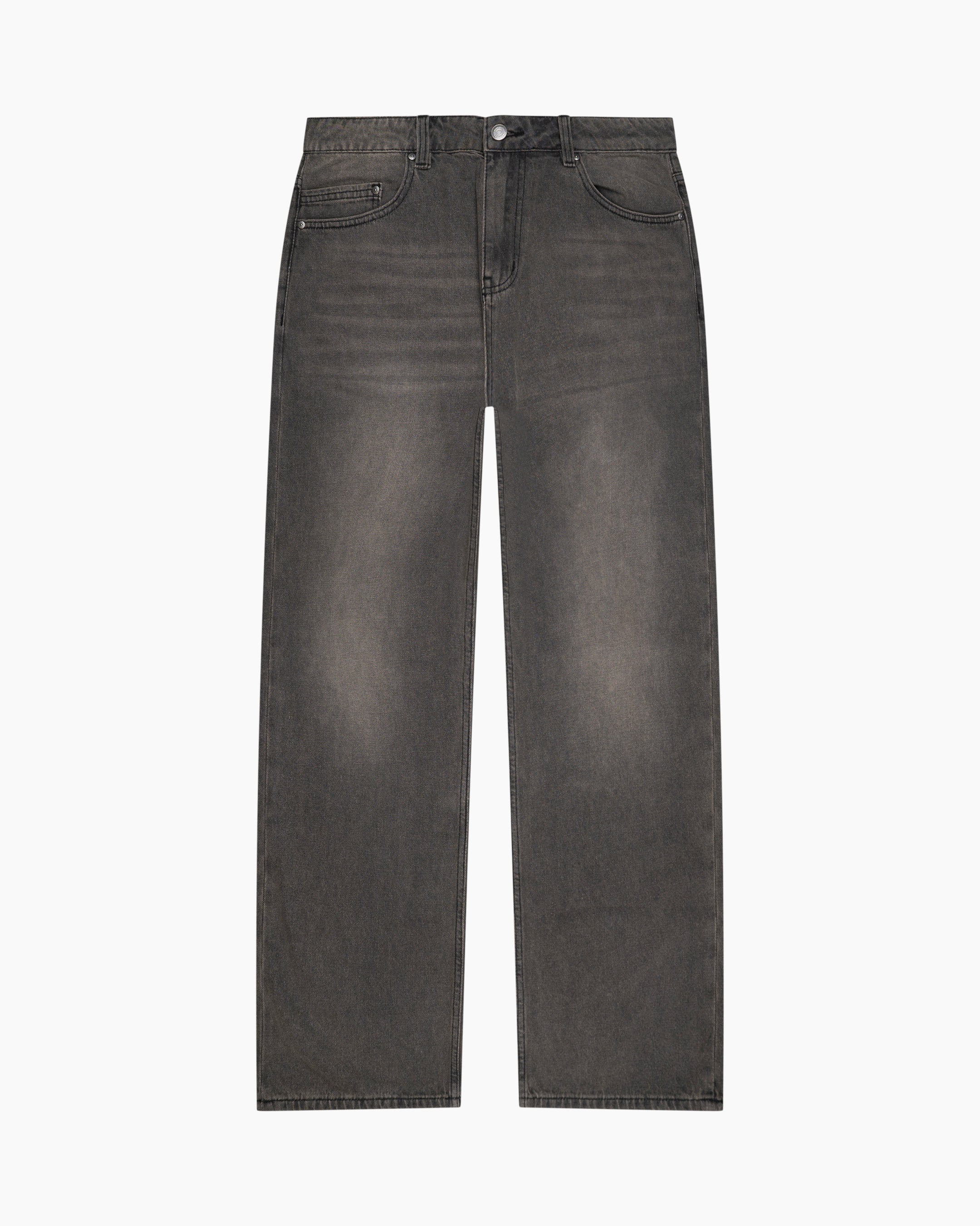 Riven Wide Jeans | Washed Grey
