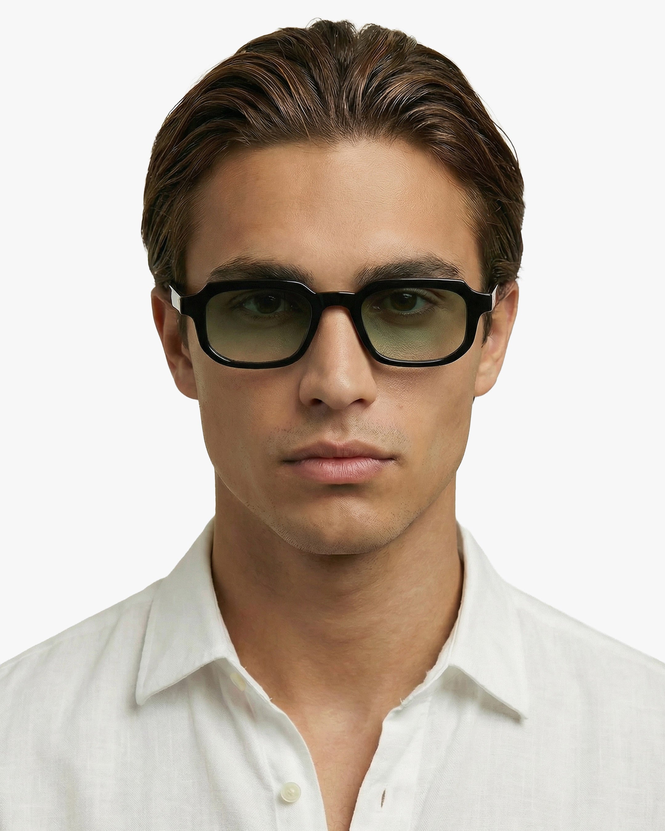 Sirocco sunglasses | Black/Gradient Green