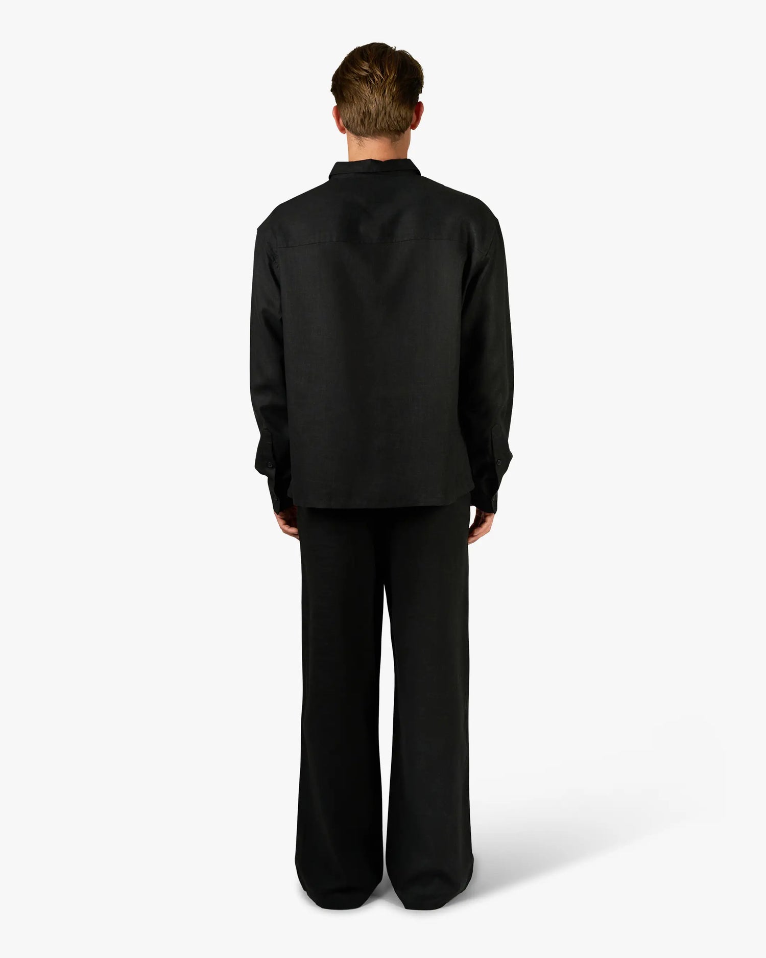 Cannes Linen Set | Black