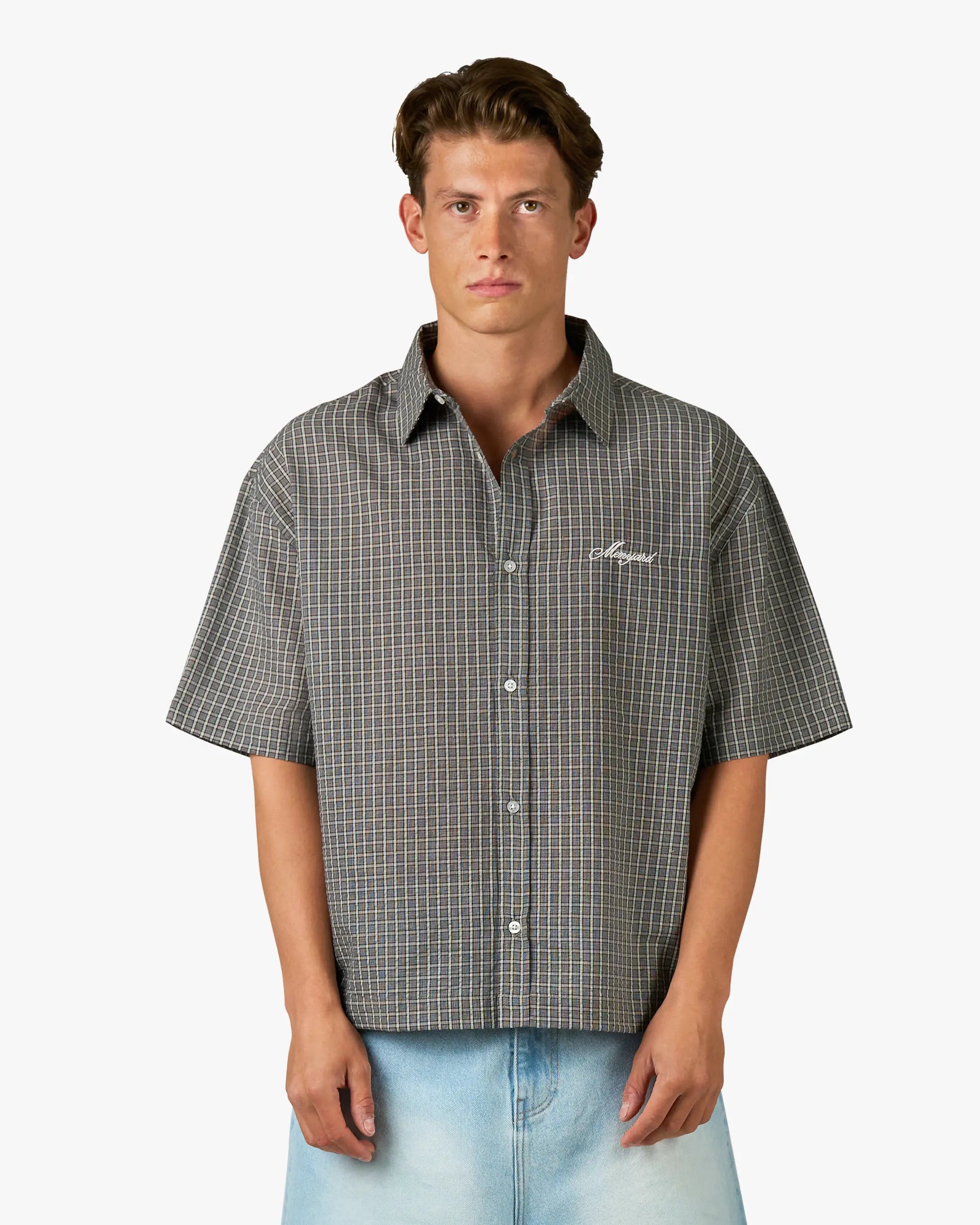 Fayence Short Sleeve Shirt | Grey