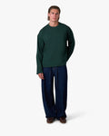 Blank Boxy Longsleeve | Green