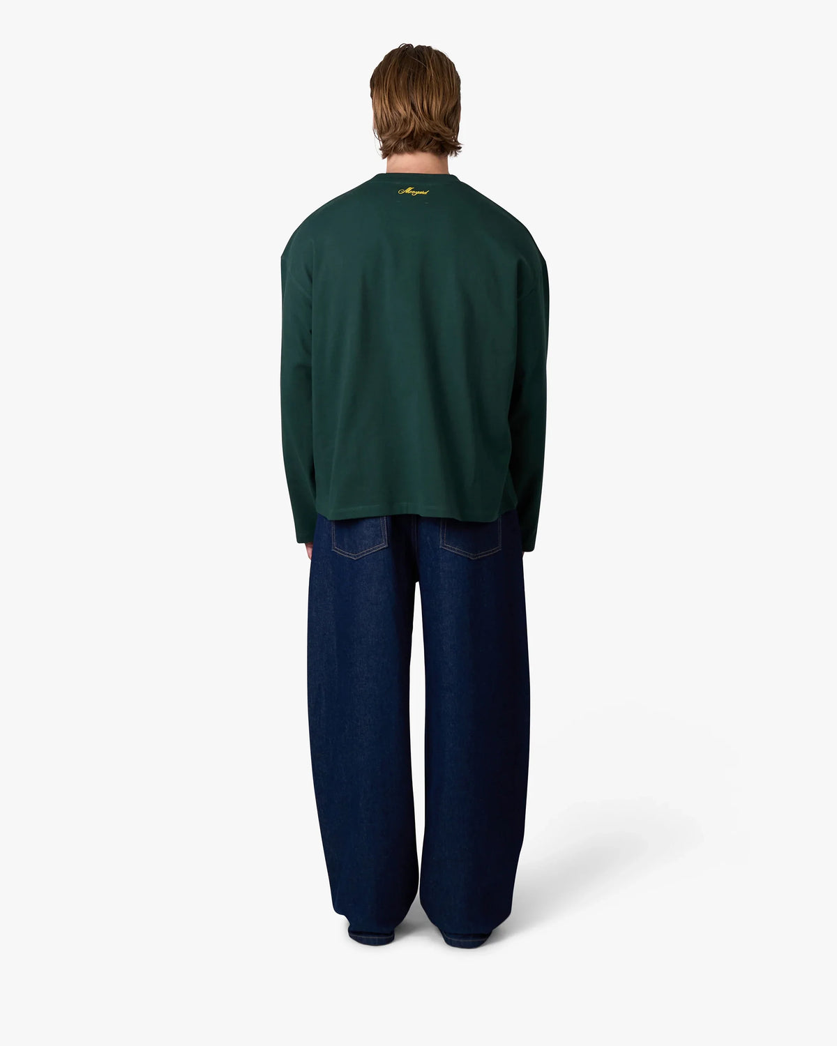 Blank Boxy Longsleeve | Green