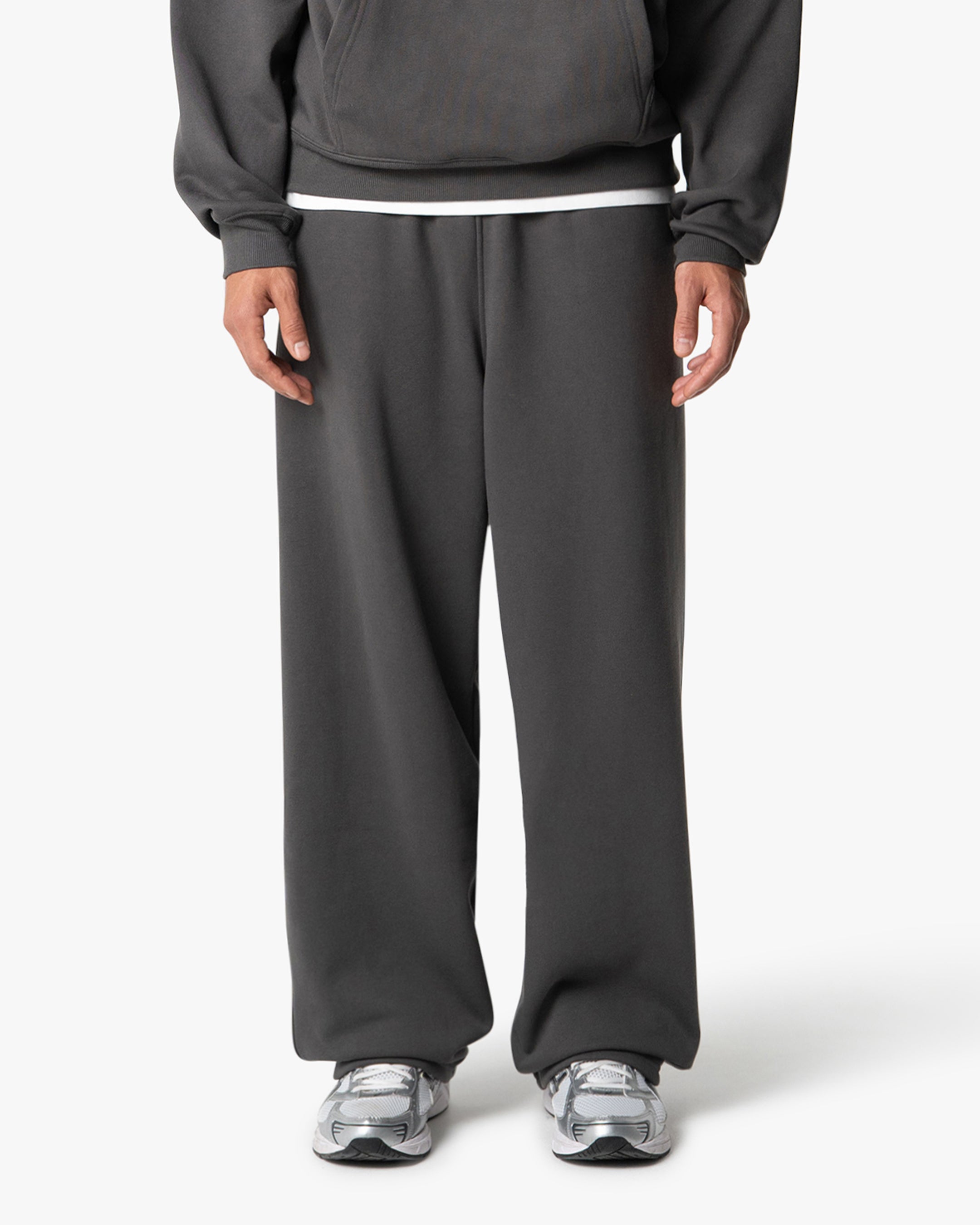 Oversized Blank Sweatpants | Grey