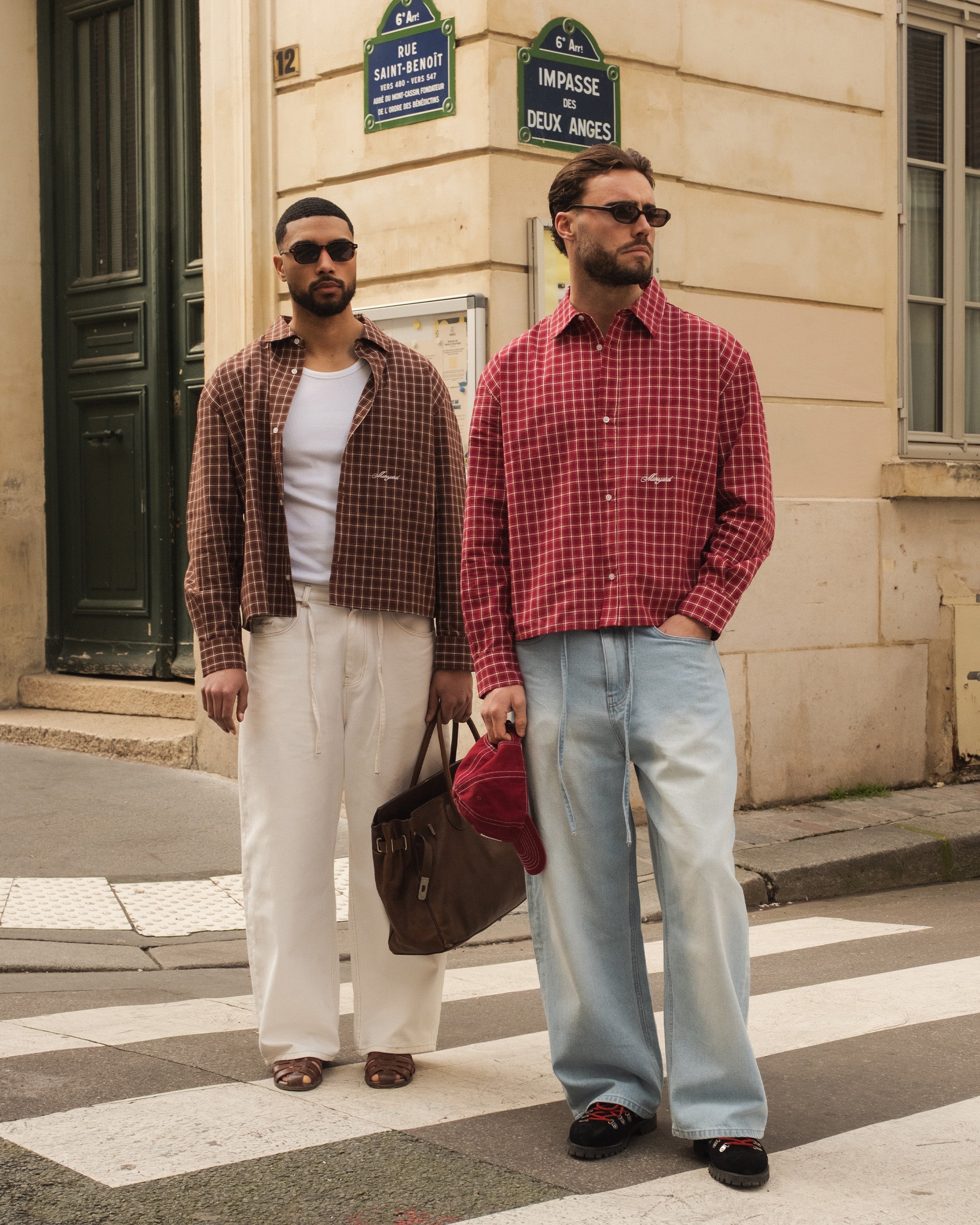 Cotignac Boxy Shirt | Red