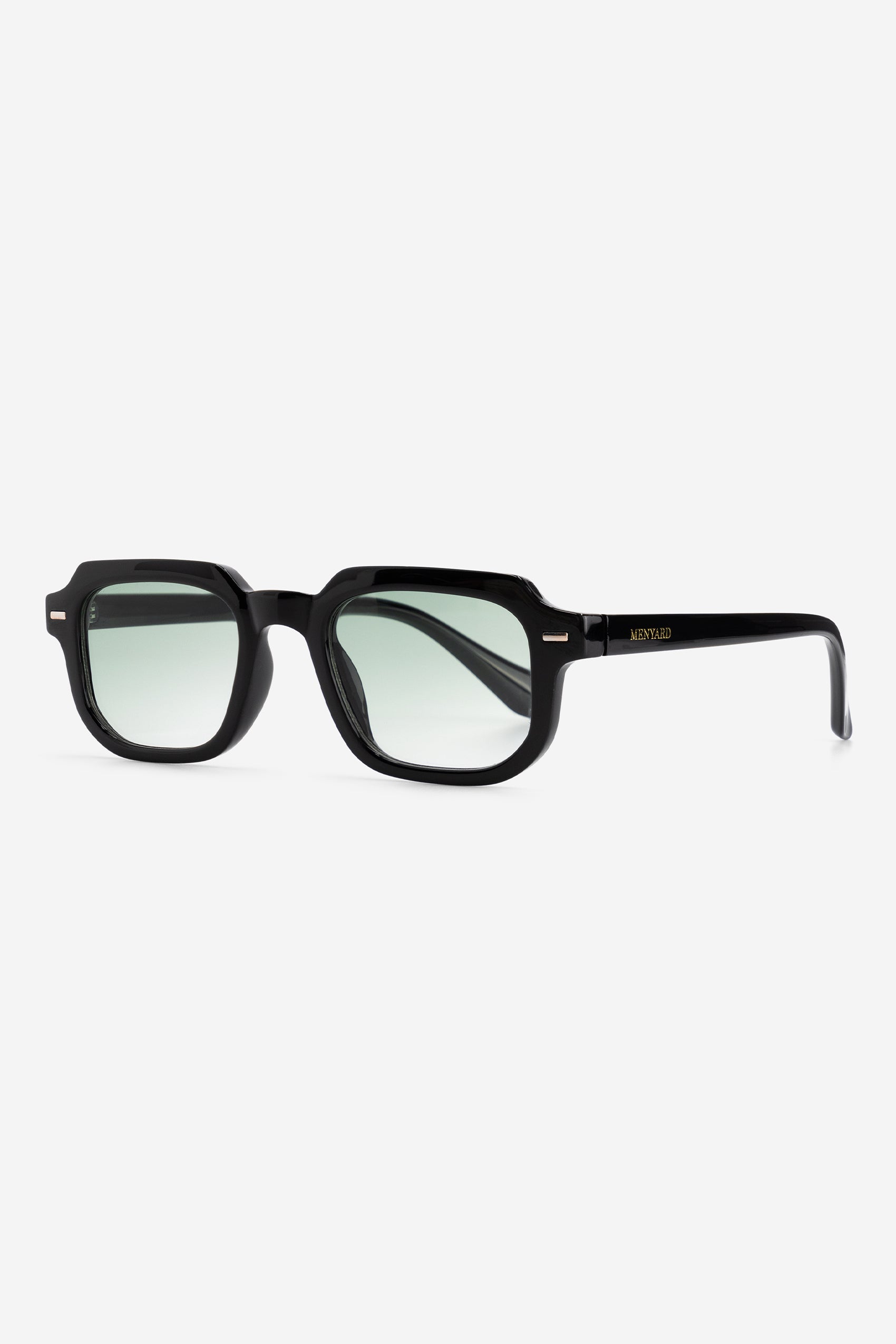 Sirocco sunglasses | Black/Gradient Green
