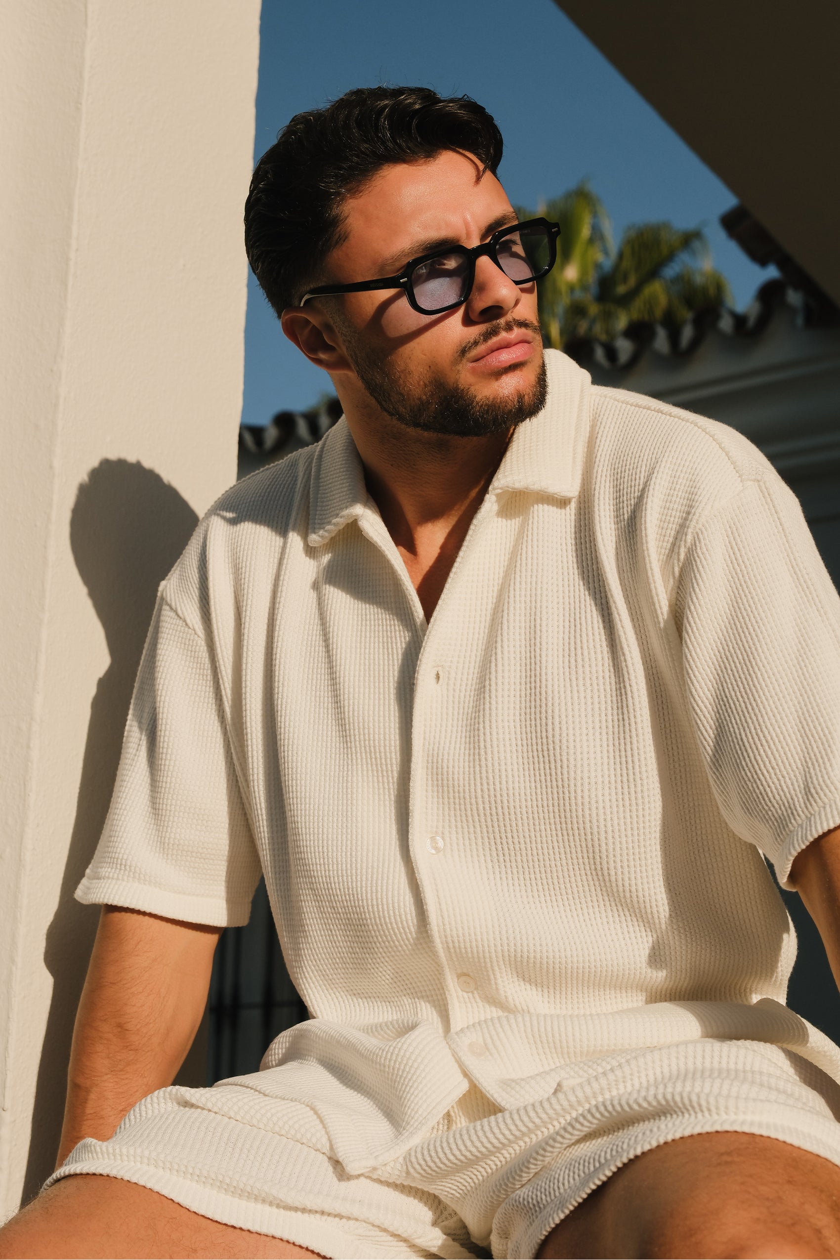 Sirocco sunglasses | Black/Blue