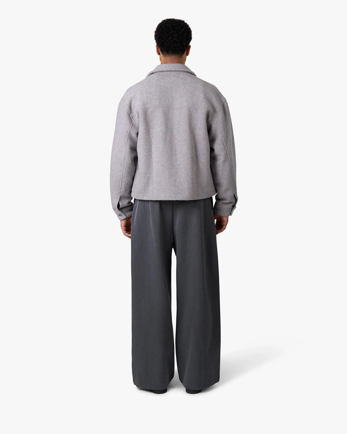 Harlem Boucle Jacket | Taupe