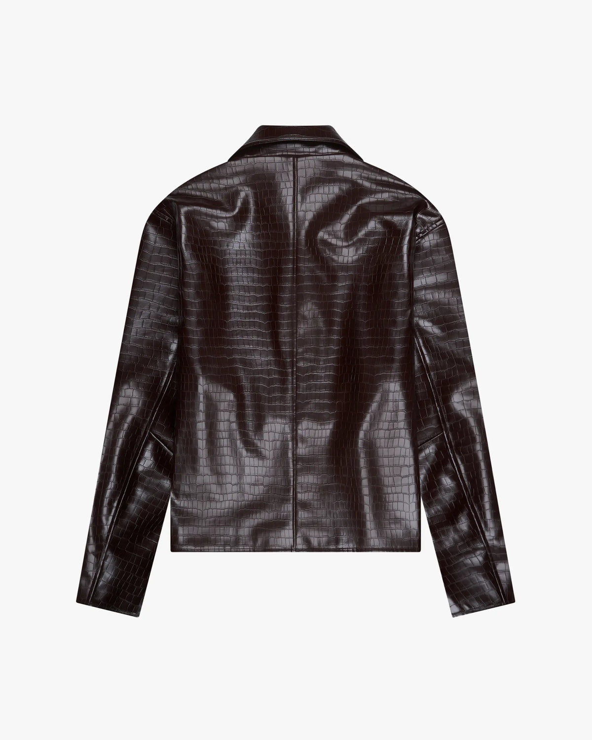 Flatlay front Liberty crocodile jacket