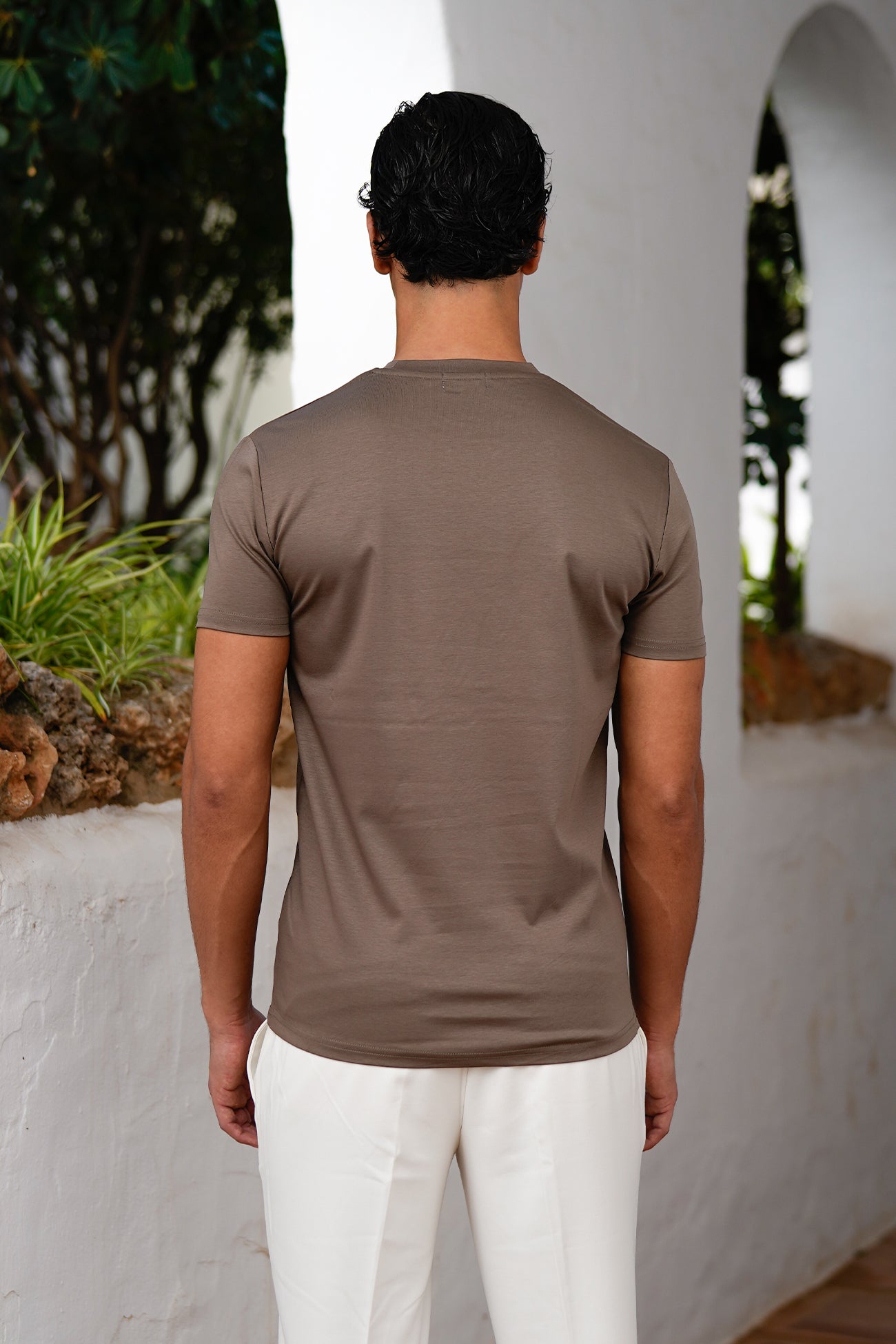 Maritime T-shirt | Taupe