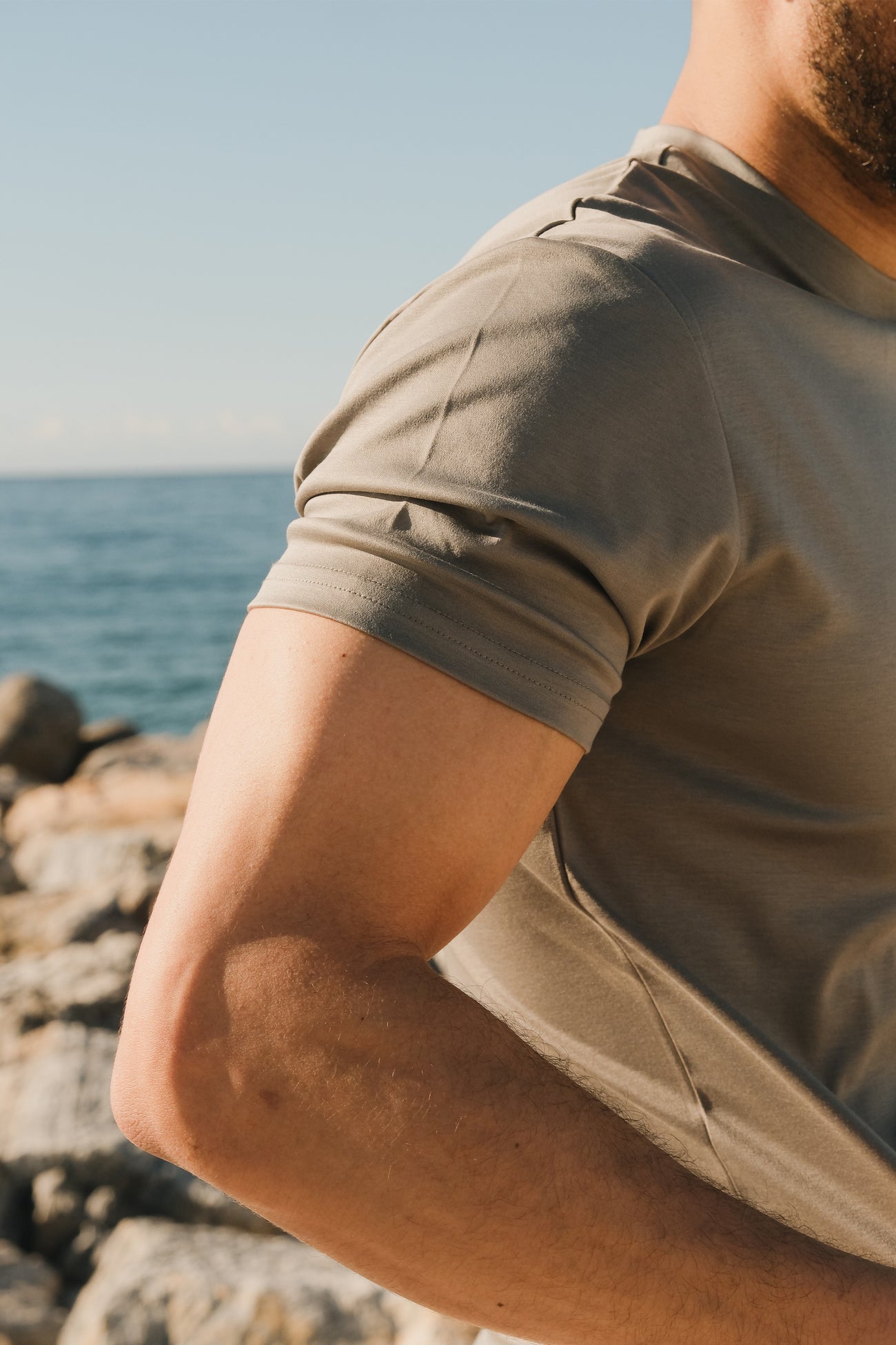 Maritime T-shirt | Taupe