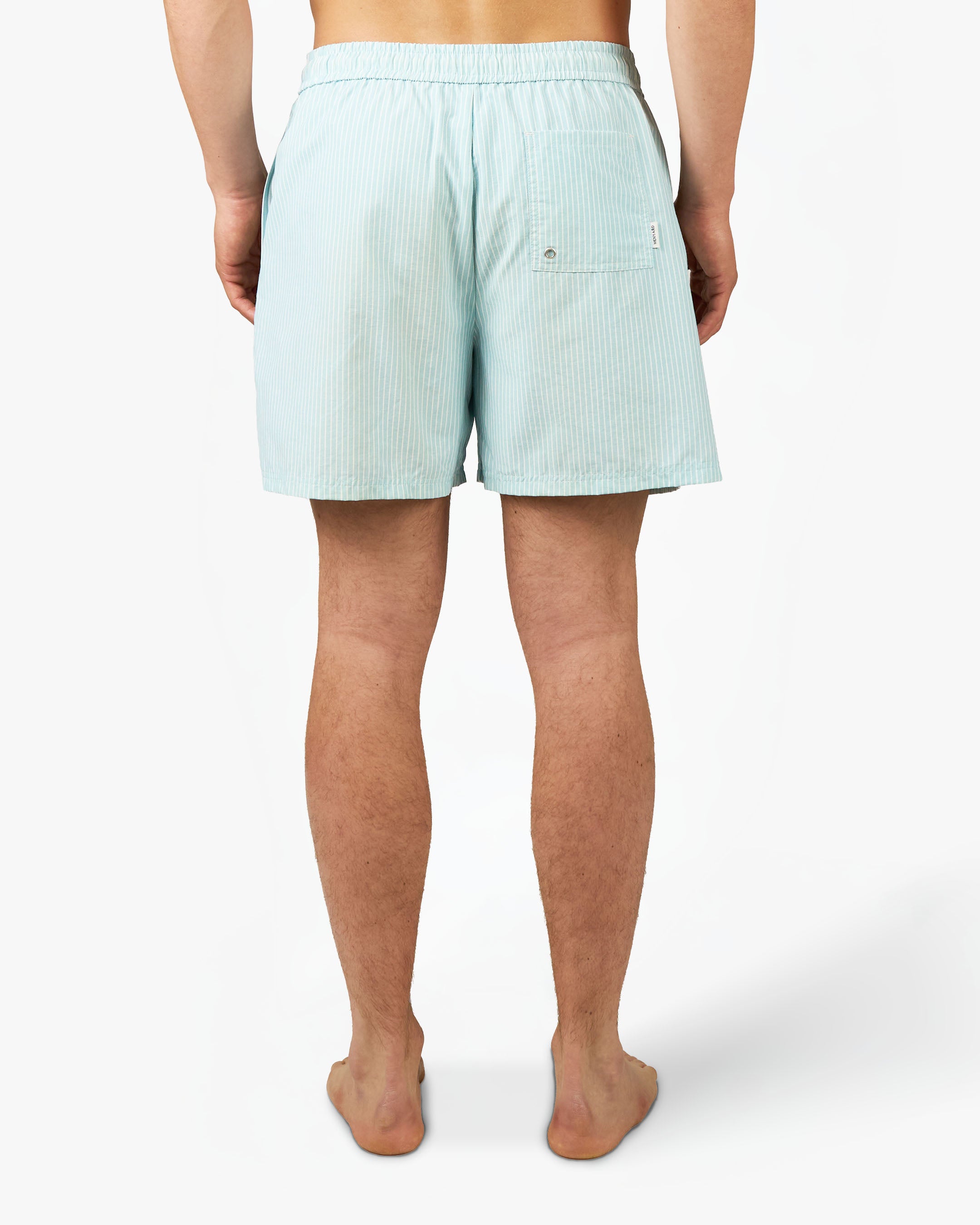 Croisette Swimshort | Light Blue/White