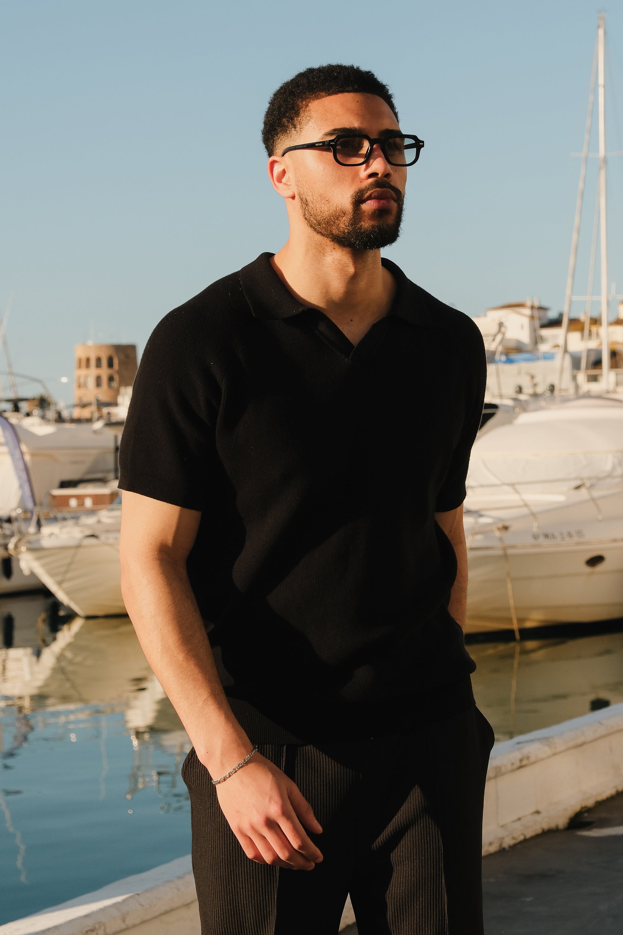 Yacht Polo | Black